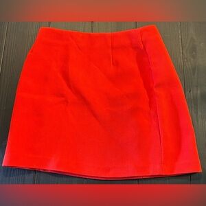 Vibrant Red Women's Skirt